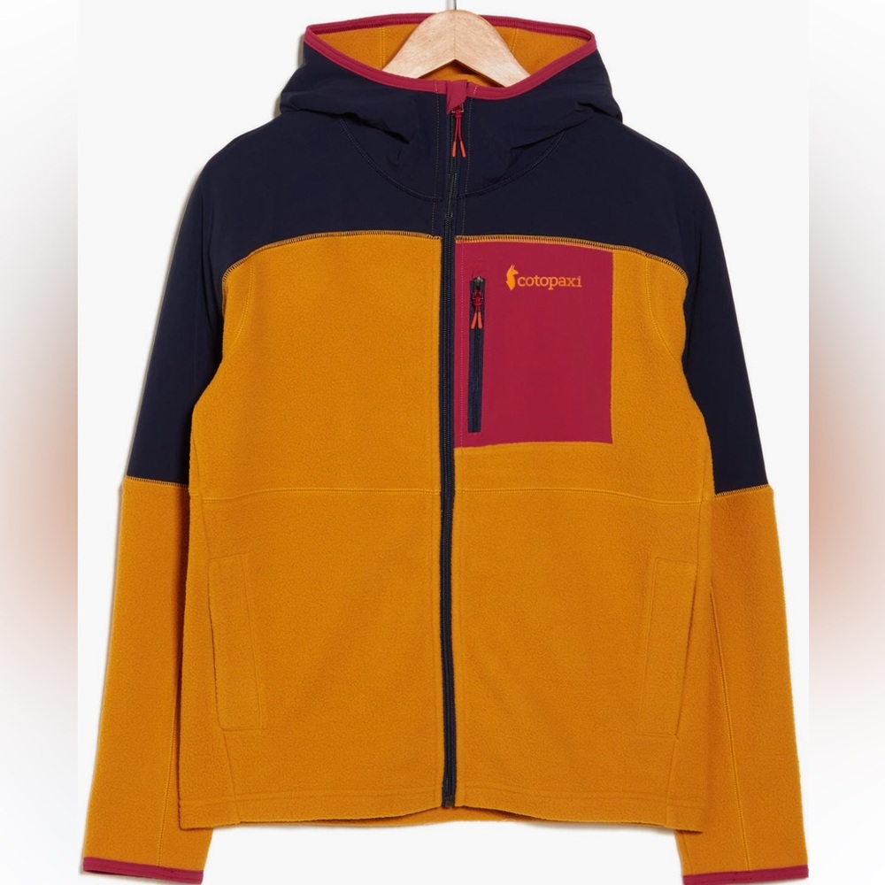 Cotopaxi Hooded Full Zip Fleece Jacket - Size XS